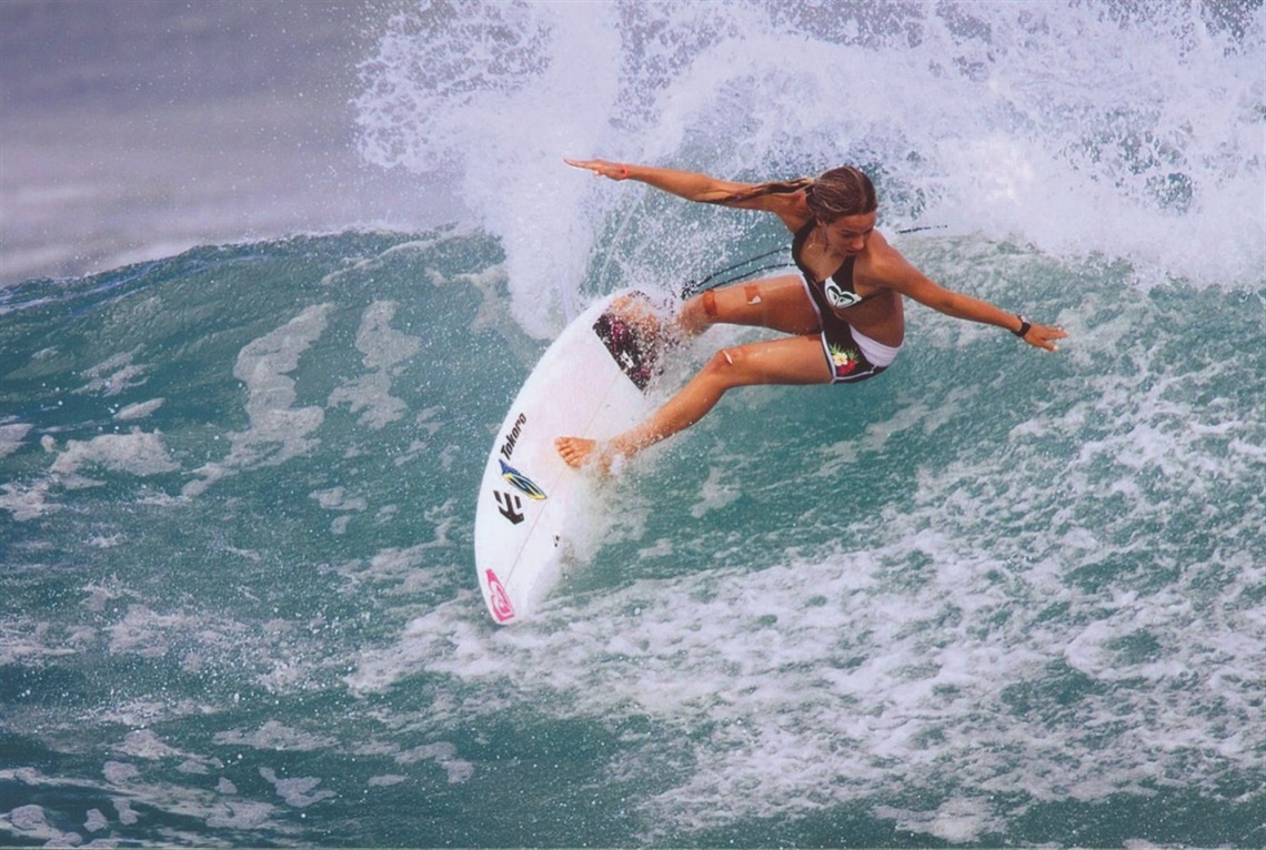 Surfer Sally Fitzgibbons