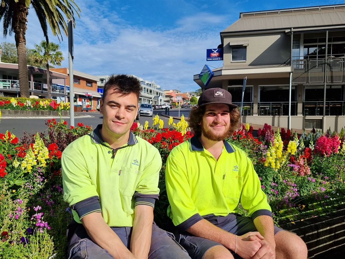 Meet the gardeners - Jason and Ben