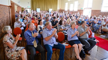 Gerringong Townhall in use