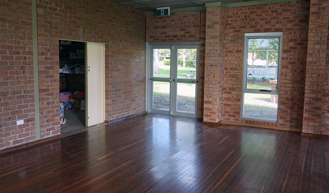 Jamberoo Youth Hall - interior looking west